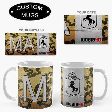 CUSTOMISABLE MACCHI C.202 FOLGORE Mug - Mach 5