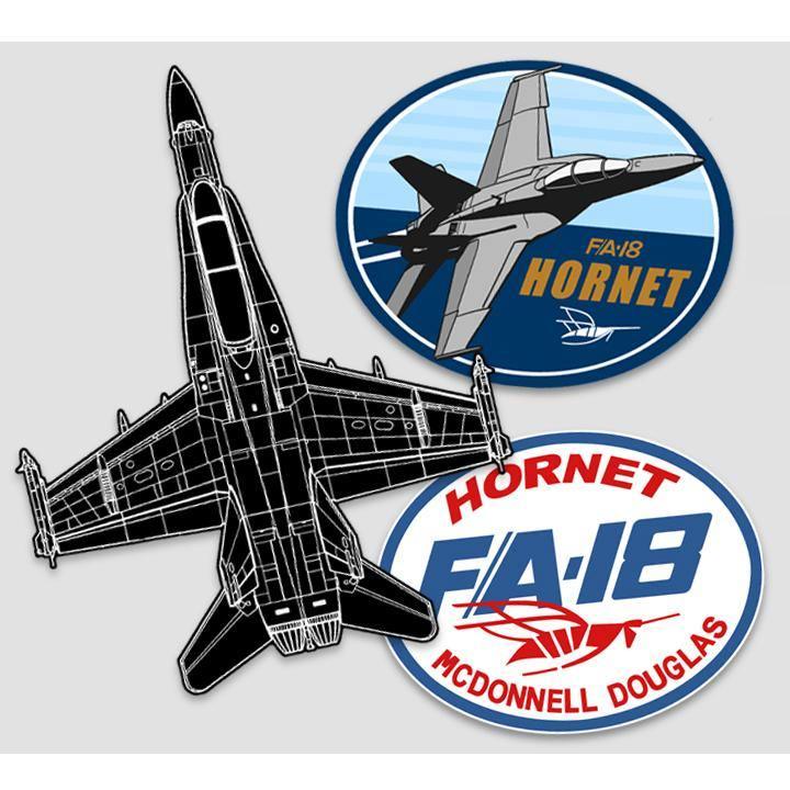F/A-18 HORNET Sticker Pack – Mach 5
