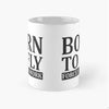 Born To Fly Forced To Work Mug - Mach 5