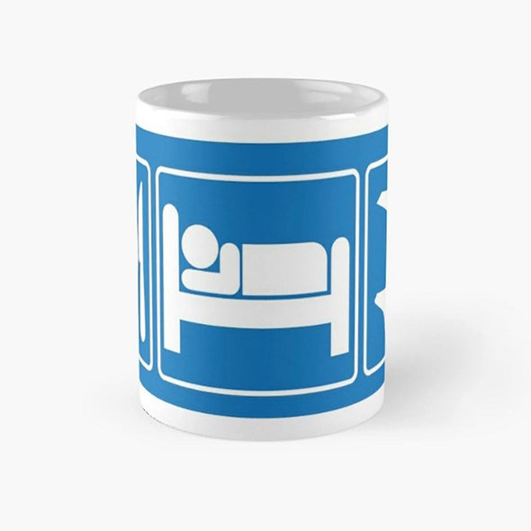 Eat Sleep Fly Mug - Mach 5