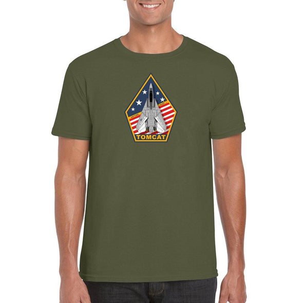 F-14 TOMCAT 'ANYTIME, BABY...!' T-Shirt - Mach 5