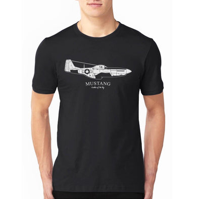 CADILLAC OF THE SKY P-51 MUSTANG T-Shirt - Mach 5