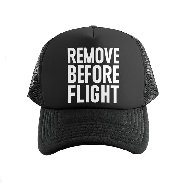 REMOVE BEFORE FLIGHT Trucker Cap - Mach 5