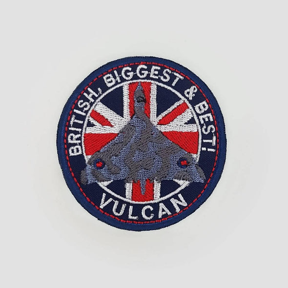 VULCAN 'BRITISH, BIGGEST & BEST' Patch - Mach 5