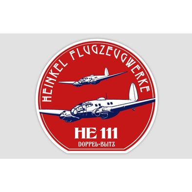 HEINKEL HE 111 Sticker - Mach 5