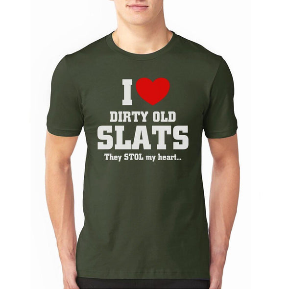 I LOVE DIRTY OLD SLATS 'BFDU' T-Shirt - Mach 5