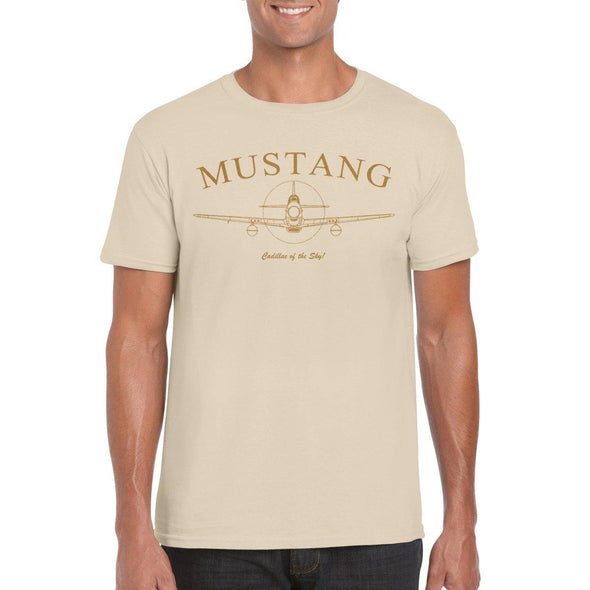 P-51 MUSTANG 'CADILLAC OF THE SKY' T-Shirt - Mach 5