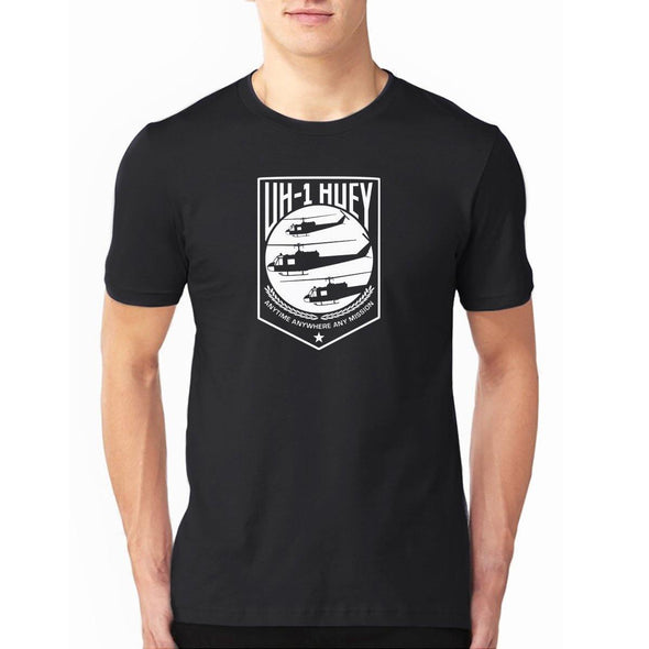 UH-1 HUEY 'ANYTIME ANYWHERE ANY MISSION' T-Shirt - Mach 5