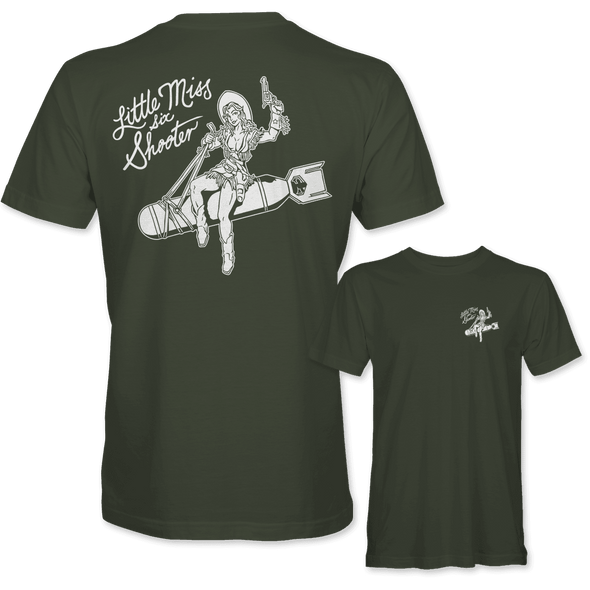 LITTLE MISS SIX SHOOTER T-Shirt - Mach 5