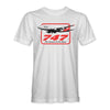 747 QUEEN OF THE SKIES  T-Shirt - Mach 5