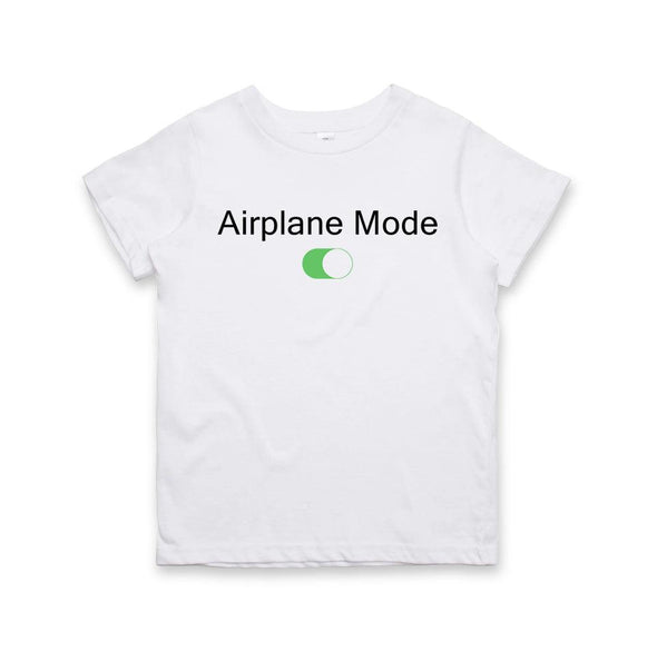 AIRPLANE MODE ON Kids T-Shirt - Mach 5