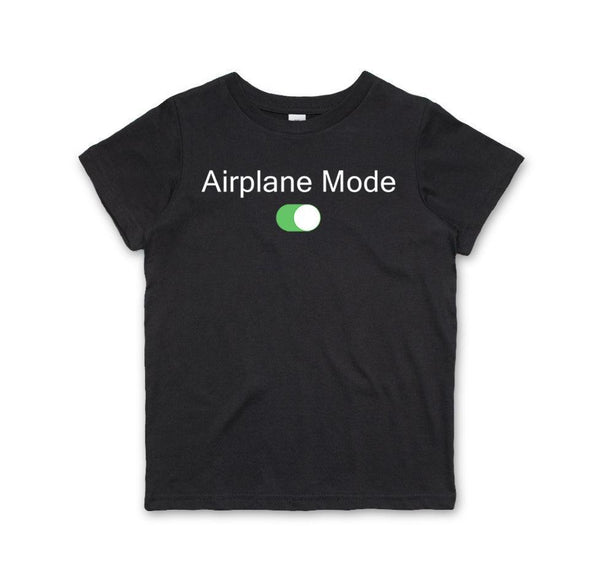 AIRPLANE MODE ON Kids T-Shirt - Mach 5