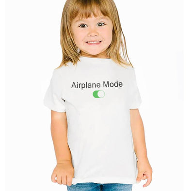 AIRPLANE MODE ON Kids T-Shirt - Mach 5