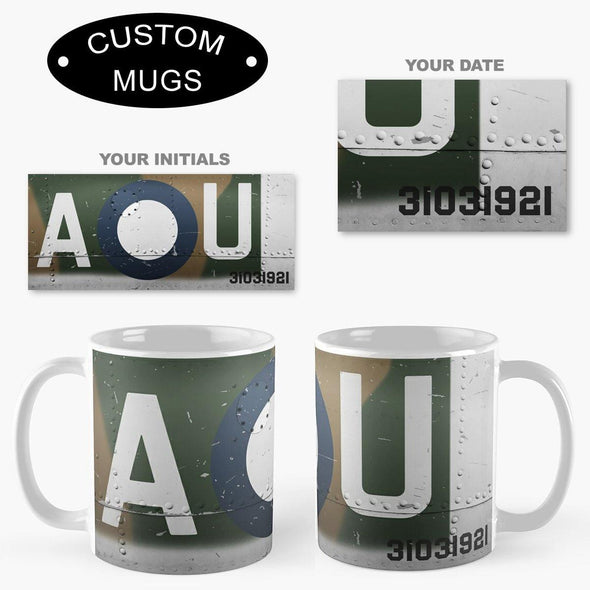 CUSTOMISABLE RAAF BOOMERANG & WIRRAWAY Mug - Mach 5