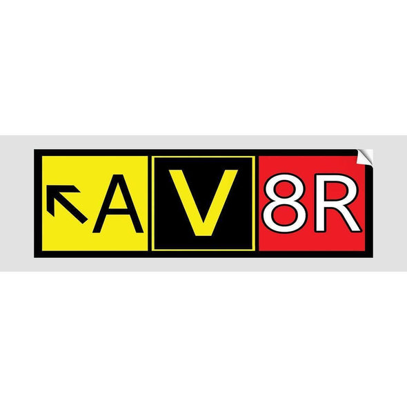 AV8R Sticker - Mach 5