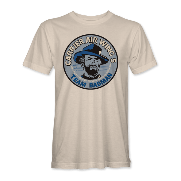 CARRIER AIR WING 5 'TEAM BADMAN' T-Shirt - Mach 5