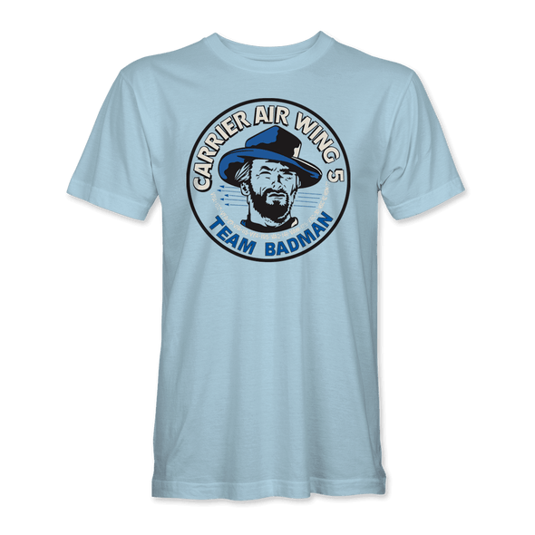 CARRIER AIR WING 5 'TEAM BADMAN' T-Shirt - Mach 5