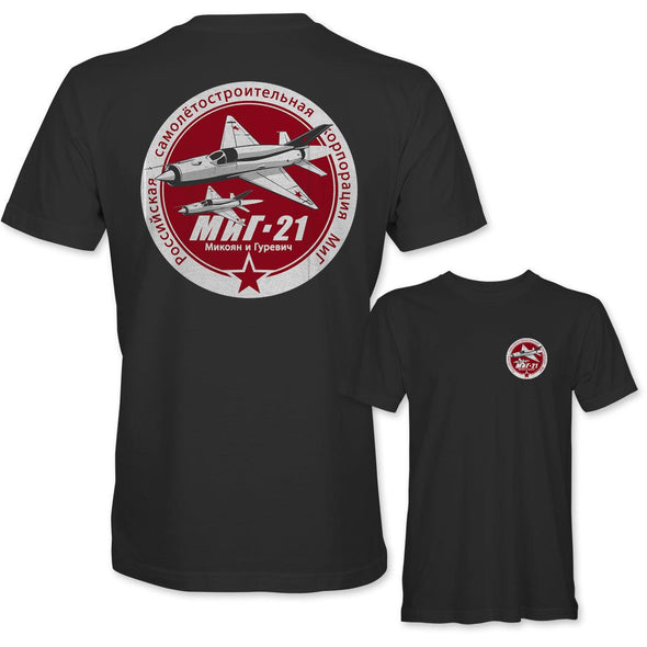 Mikoyan-Gurevich MIG-21 T-Shirt - Mach 5