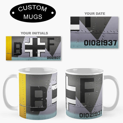 CUSTOMISABLE MESSERSCHMITT BF 109 MUG - Mach 5