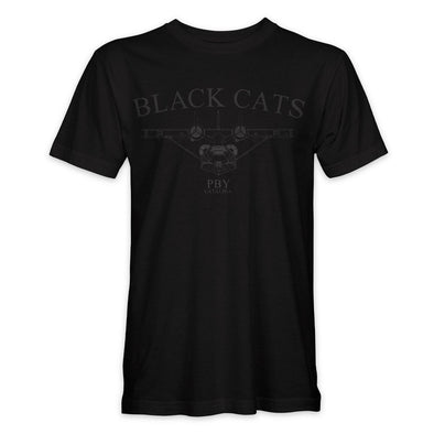PBY CATALINA 'BLACK CATS' STEALTH SERIES T-Shirt - Mach 5