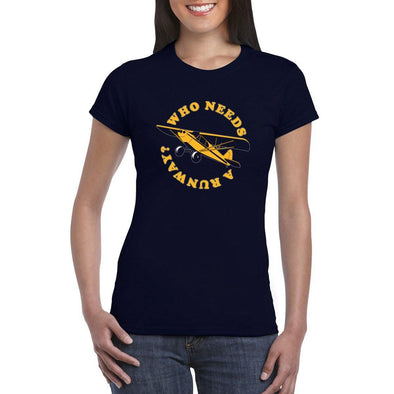 WHO NEEDS A RUNWAY Women's T-Shirt - Mach 5