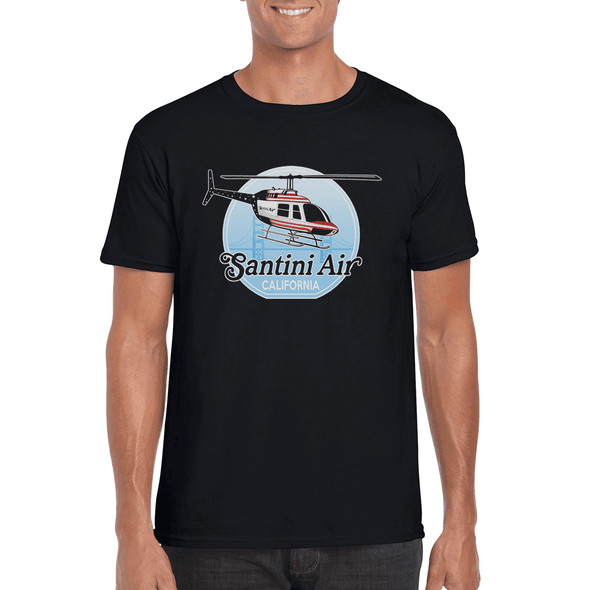 BELL 206 SANTINI AIR CALIFORNIA T-Shirt - Mach 5