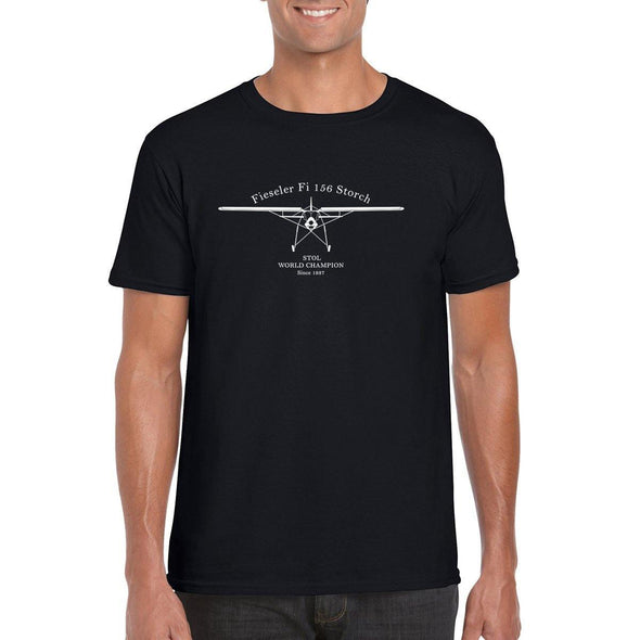 FIESELER FI156 STORCH 'STOL World Champion since 1937' T-Shirt - Mach 5