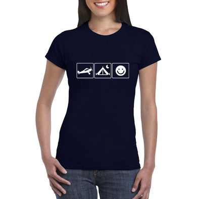 THE HAPPY BUSH PILOT Women's T-shirt - Mach 5