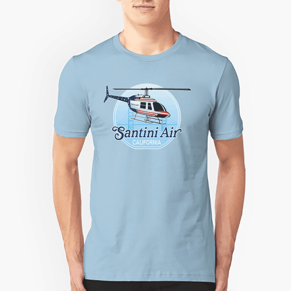 BELL 206 SANTINI AIR CALIFORNIA T-Shirt - Mach 5