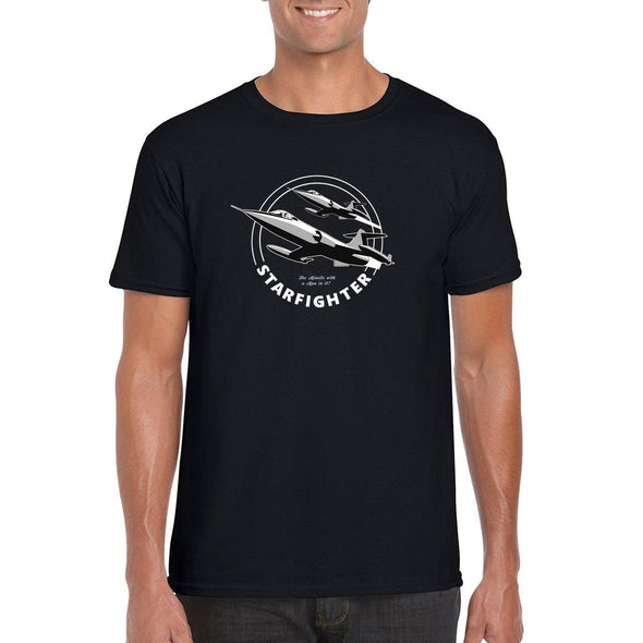 F-104 STARFIGHTER 'THE MISSILE WITH A MAN IN IT' T-Shirt - Mach 5