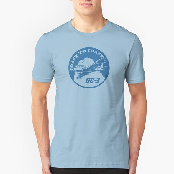 DC-3 "COAST TO COAST" T-Shirt - Mach 5