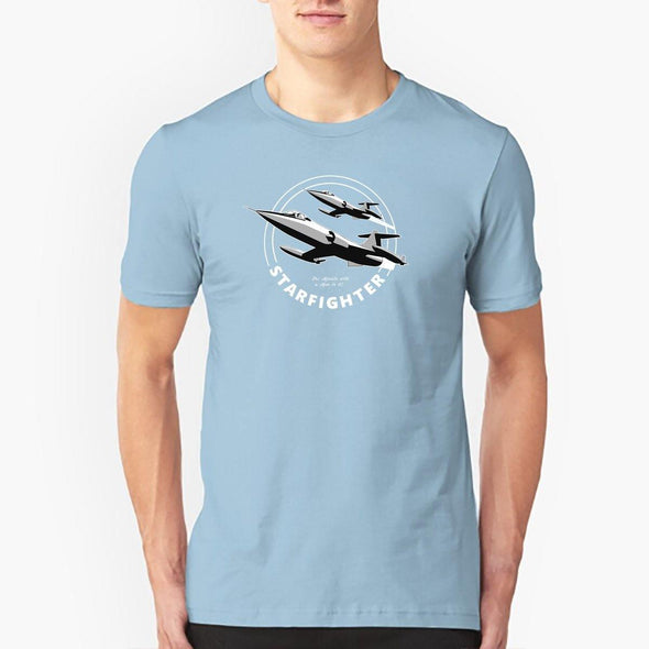 F-104 STARFIGHTER 'THE MISSILE WITH A MAN IN IT' T-Shirt - Mach 5