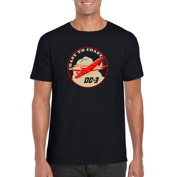 DC-3 "COAST TO COAST" T-Shirt - Mach 5