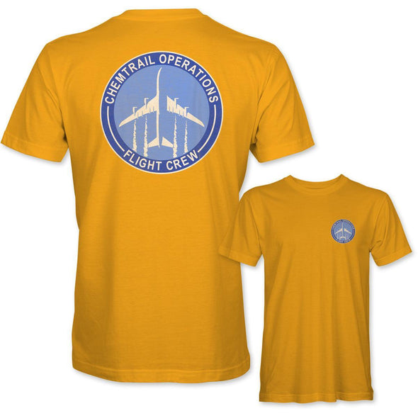 CHEMTRAIL OPERATIONS 'FLIGHT CREW' T-Shirt - Mach 5