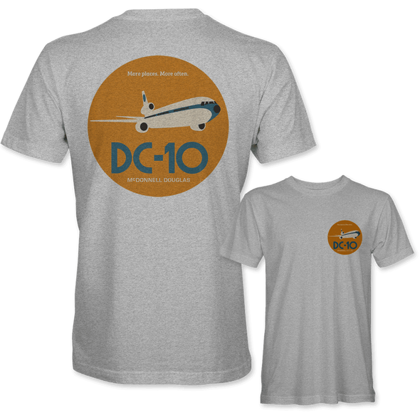 DC-10 'MORE PLACES. MORE OFTEN' T-Shirt - Mach 5