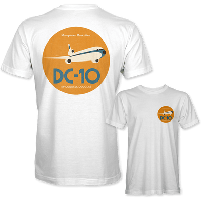 DC-10 'MORE PLACES. MORE OFTEN' T-Shirt - Mach 5