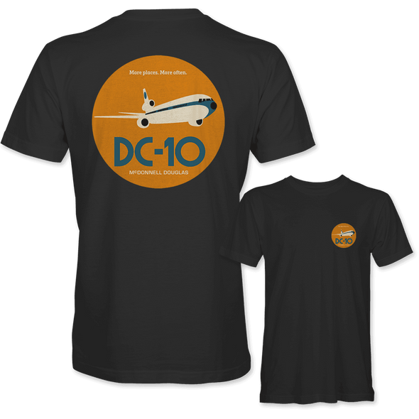 DC-10 'MORE PLACES. MORE OFTEN' T-Shirt - Mach 5