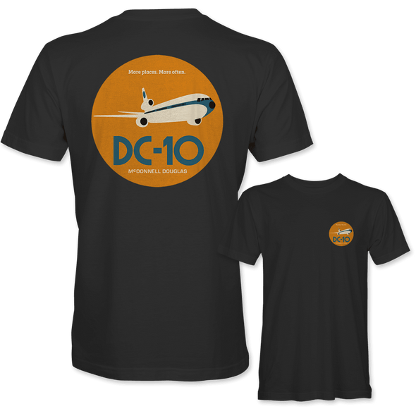 DC-10 'MORE PLACES. MORE OFTEN' T-Shirt - Mach 5