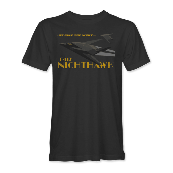 F-117 NIGHTHAWK T-Shirt - Mach 5