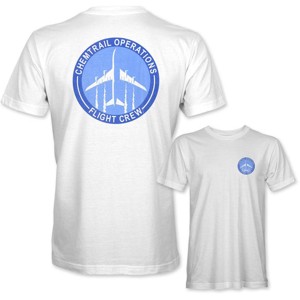 CHEMTRAIL OPERATIONS 'FLIGHT CREW' T-Shirt - Mach 5