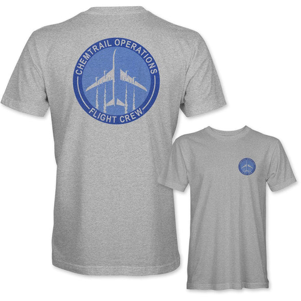 CHEMTRAIL OPERATIONS 'FLIGHT CREW' T-Shirt - Mach 5