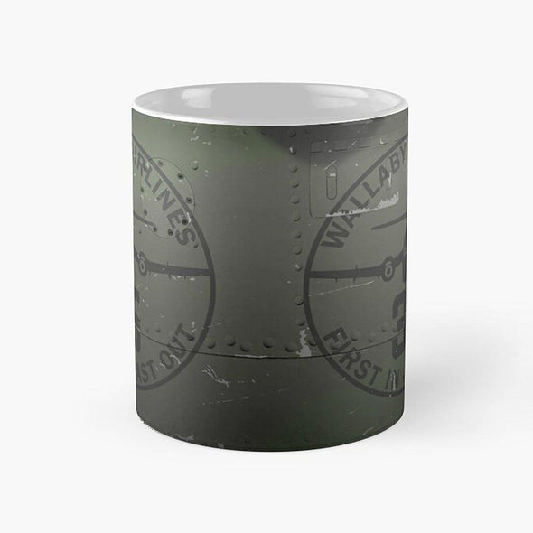 CARIBOU 'WALLABY AIRLINES' Mug - Mach 5