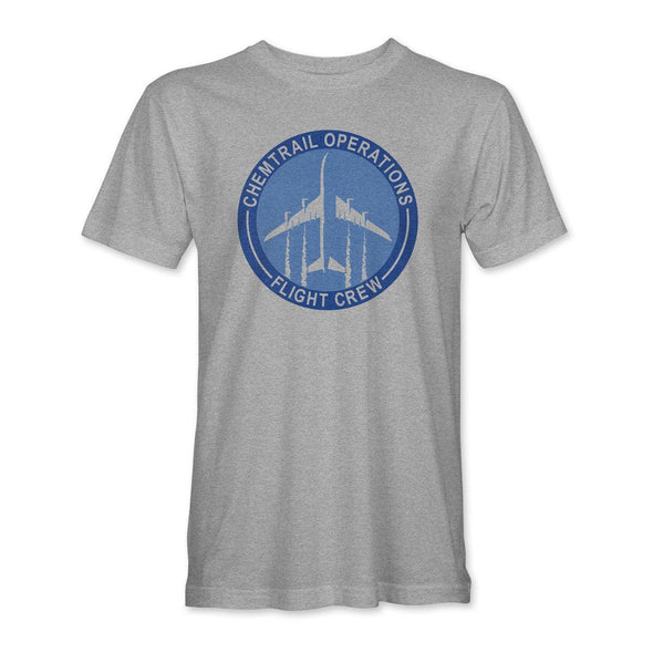 CHEMTRAIL FLIGHT CREW T-Shirt - Mach 5