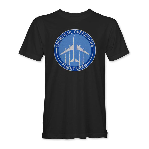 CHEMTRAIL FLIGHT CREW T-Shirt - Mach 5