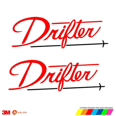 DRIFTER ULTRALIGHT Decal (PAIR) - Mach 5