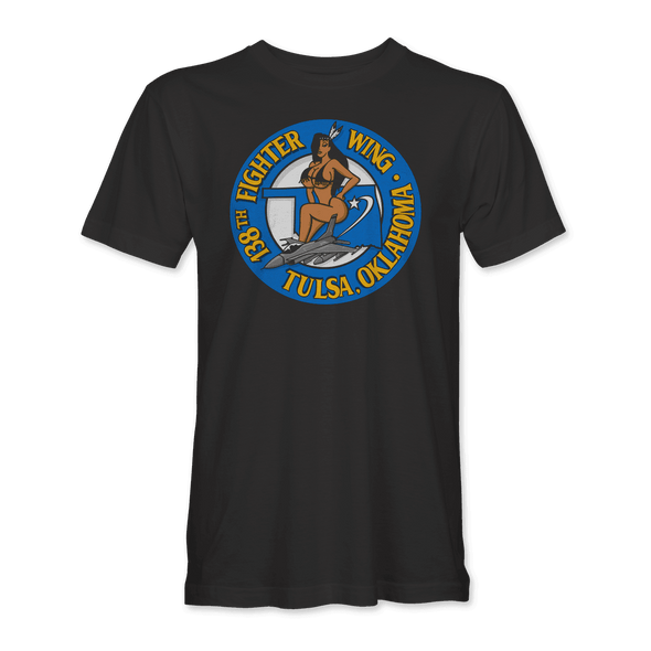 138TH FIGHTER WING TUSLA, OKLAHOMA T-Shirt - Mach 5