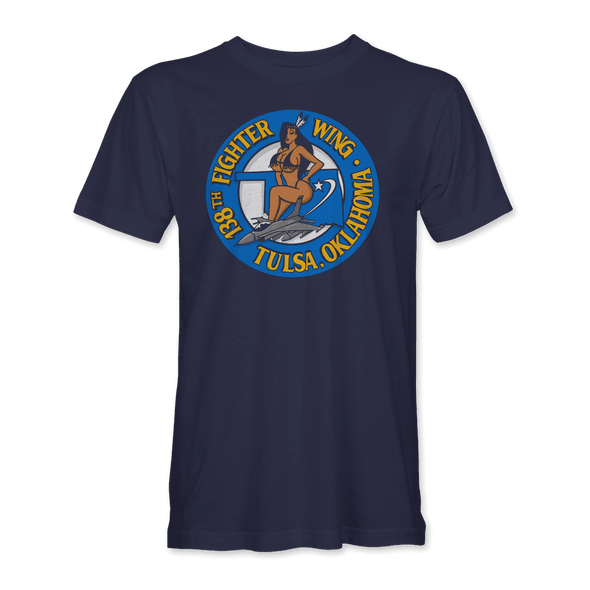 138TH FIGHTER WING TUSLA, OKLAHOMA T-Shirt - Mach 5