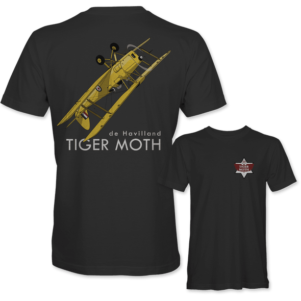 de Havilland TIGER MOTH T-Shirt - Mach 5