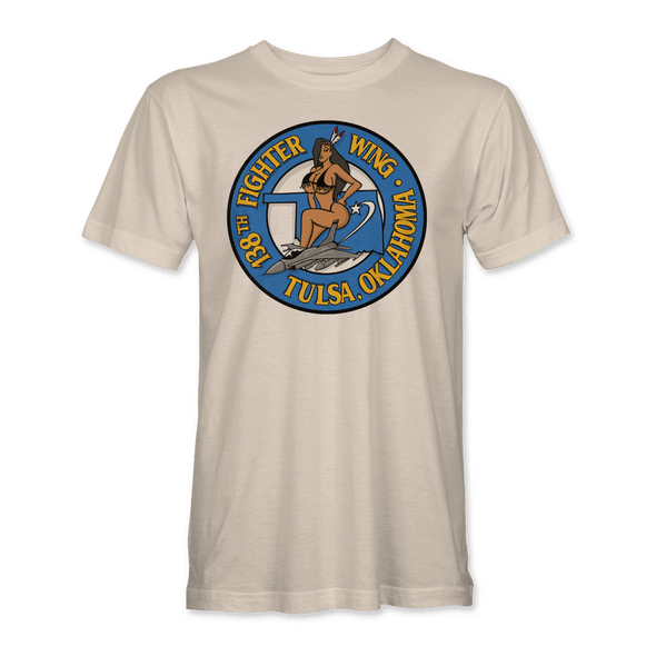 138TH FIGHTER WING TUSLA, OKLAHOMA T-Shirt - Mach 5
