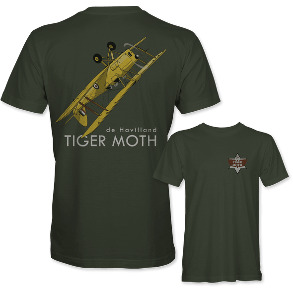 de Havilland TIGER MOTH T-Shirt - Mach 5